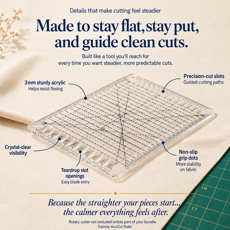 Trainixy AcuCut Ruler detail 1