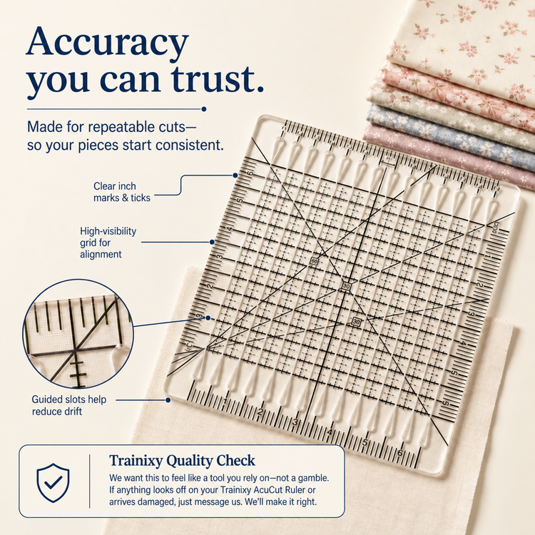 Trainixy AcuCut Ruler detail 2
