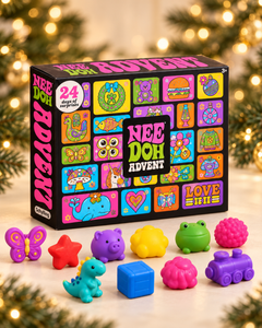 Neon Sensory Squishy Advent Calendar (24 Days)