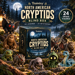 North American Cryptids Mystery Blind Box – Collectible Folklore Mini Figures