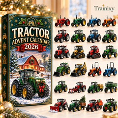 2026 Vehicle Advent Calendar – 24 Days of Acrylic Ornaments & Holiday Keepsakes