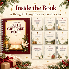 Faith & Encouragement Gift Card Book – Spiral-Bound Keepsake