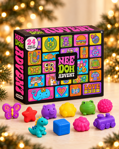 Neon Sensory Squishy Advent Calendar (24 Days)