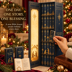 Bethlehem Star Gate: 25-Day Nativity Advent Calendar with Mini Bible Story Books
