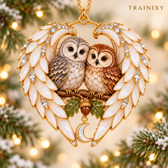 2026 Angel Wing Heart Memorial Christmas Ornament – Remembrance Keepsake