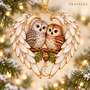 Owl Pair & Acorn