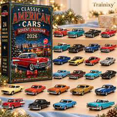 2026 Vehicle Advent Calendar – 24 Days of Acrylic Ornaments & Holiday Keepsakes