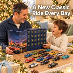 Classic American Cars Advent Calendar – 24 Vintage Collectibles