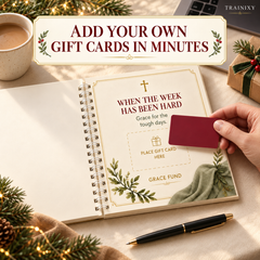 Faith & Encouragement Gift Card Book – Spiral-Bound Keepsake