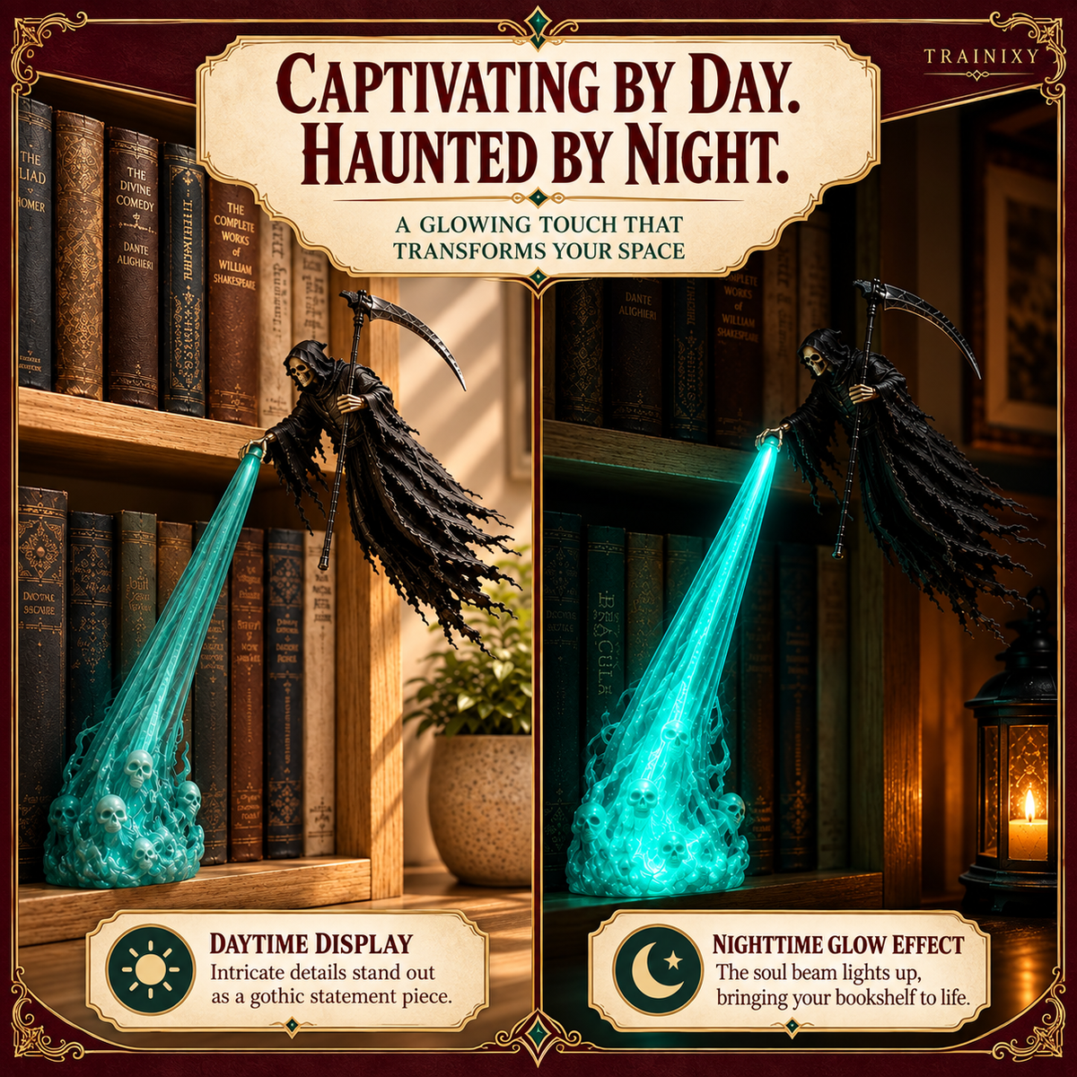 Captivating By Day. Haunted By Night