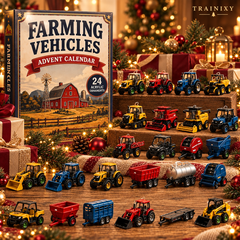 Farming Vehicles Advent Calendar 2026 – 24-Day Christmas Countdown