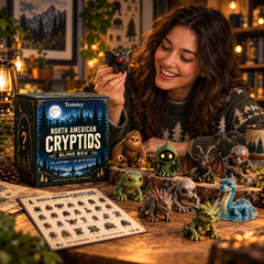 North American Cryptids Mystery Blind Box – Collectible Folklore Mini Figures