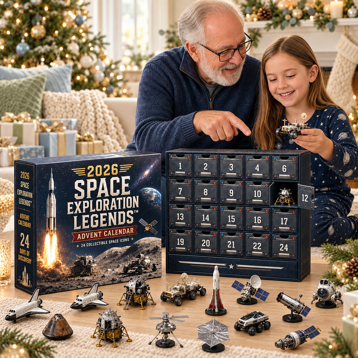 24 Days. 24 Collectible Surprises. One Out-Of-This-World Countdown