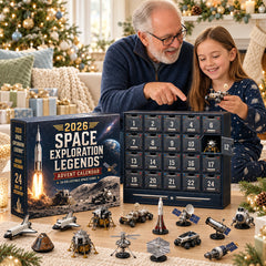2026 Space Exploration Advent Calendar – 24 Collectible Spacecraft Miniatures