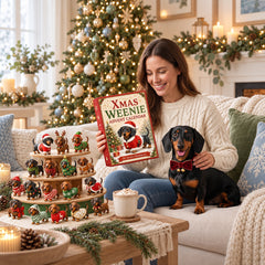 2026 Dachshund Christmas Advent Calendar – 24 Days Holiday Countdown with Ornaments