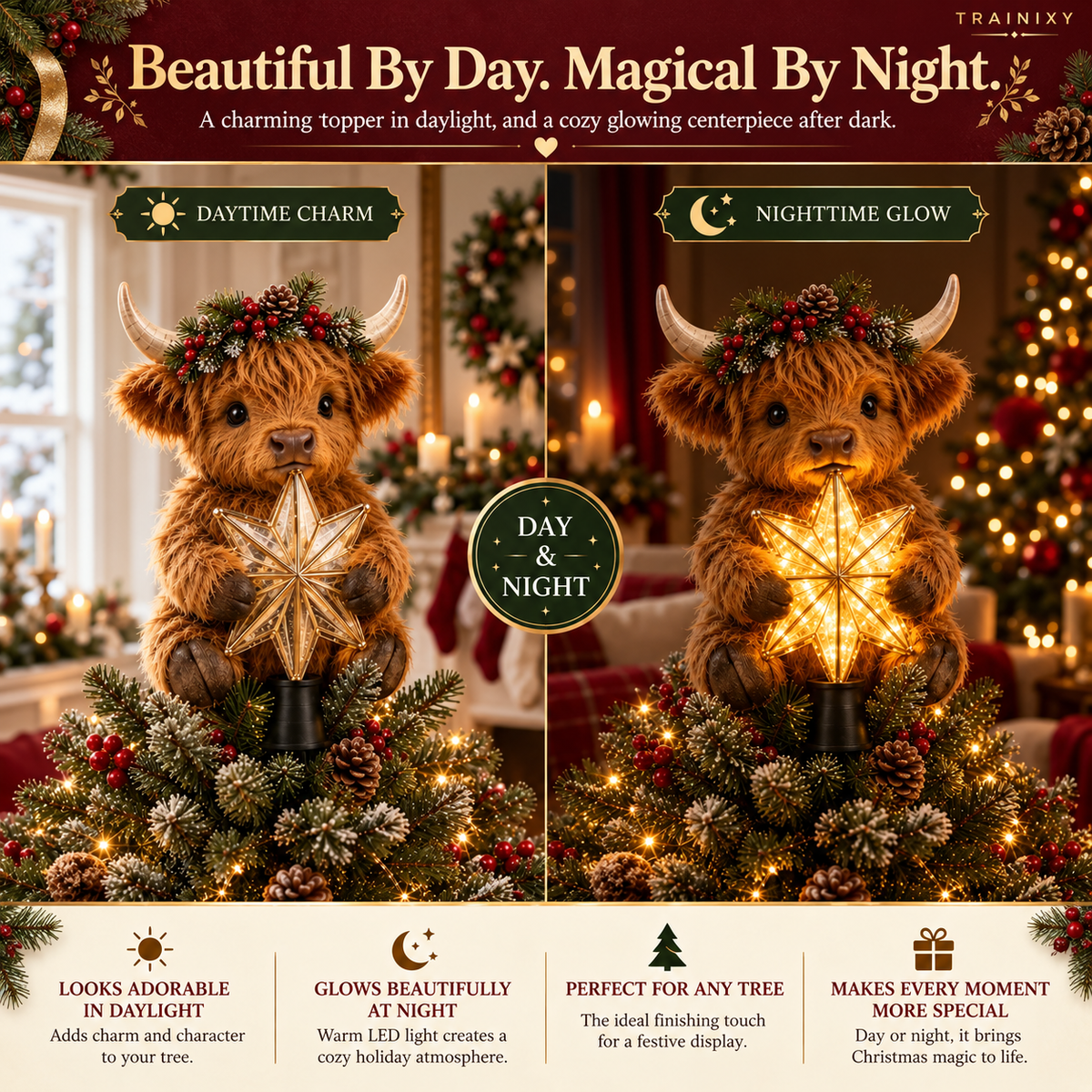 Adorable by Day. Magical After Dark.