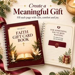 Faith & Encouragement Gift Card Book – Spiral-Bound Keepsake