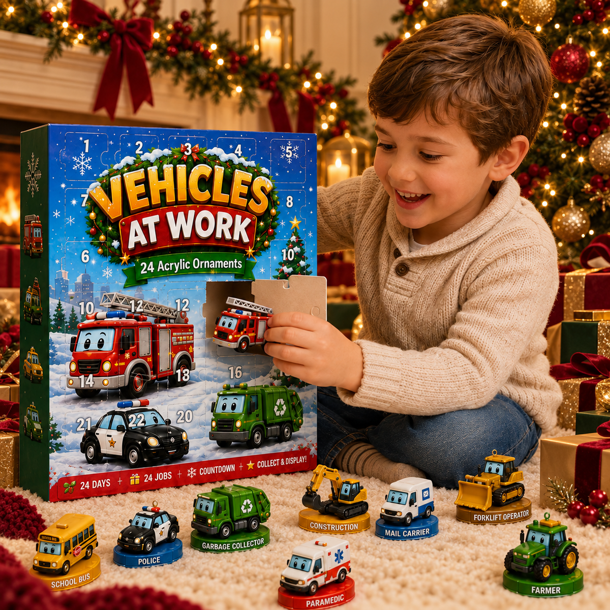 By Christmas, They Haven't Just Opened A Calendar -They've Built A Fleet