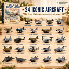 American Military Aircraft Advent Calendar 2026 – 24 Days of Collectible Mini Models