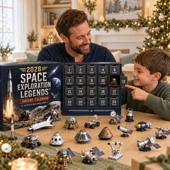 2026 Space Exploration Advent Calendar – 24 Collectible Spacecraft Miniatures