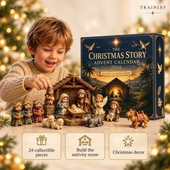 The Christmas Story™ 2026 Nativity Advent Calendar (24-Day Keepsake)