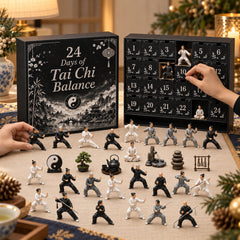 2026 Tai Chi Balance Advent Calendar – 24-Day Holiday Countdown Collectible Figures