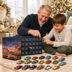 Classic American Cars Advent Calendar – 24 Vintage Collectibles