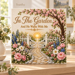 Sacred Hymn Pearl Art Kit – DIY Faith-Inspired Wall Decor