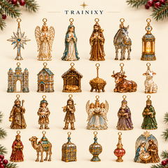 Nativity Story Advent Calendar – 24 Keepsake Ornaments