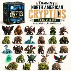North American Cryptids Mystery Blind Box – Collectible Folklore Mini Figures