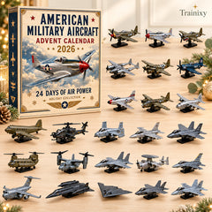 American Military Aircraft Advent Calendar 2026 – 24 Days of Collectible Mini Models
