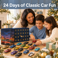 Classic American Cars Advent Calendar – 24 Vintage Collectibles