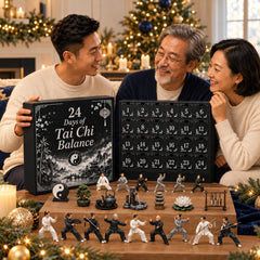 2026 Tai Chi Balance Advent Calendar – 24-Day Holiday Countdown Collectible Figures