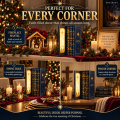 Bethlehem Star Gate: 25-Day Nativity Advent Calendar with Mini Bible Story Books