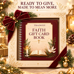 Faith & Encouragement Gift Card Book – Spiral-Bound Keepsake