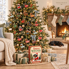 2026 Dachshund Christmas Advent Calendar – 24 Days Holiday Countdown with Ornaments