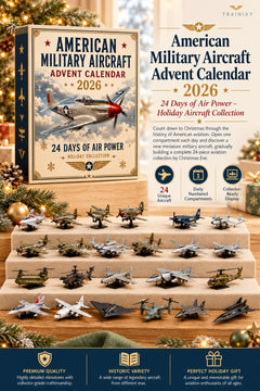 American Military Aircraft Advent Calendar 2026 – 24 Days of Collectible Mini Models