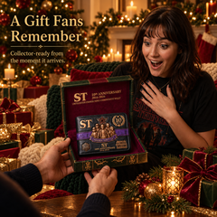 Stranger Things Hawkins 1986 Relief Wallet – “Friends Don’t Lie” 10th Anniversary Edition