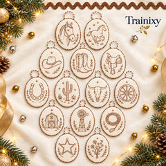 Beginner-Friendly DIY Heirloom Oval Embroidery Ornament Kit