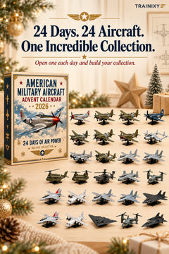American Military Aircraft Advent Calendar 2026 – 24 Days of Collectible Mini Models