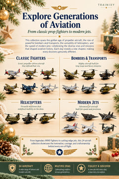 American Military Aircraft Advent Calendar 2026 – 24 Days of Collectible Mini Models