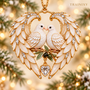 Dove Pair & Olive Branch