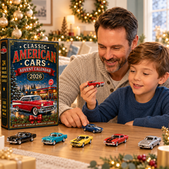 2026 Vehicle Advent Calendar – 24 Days of Acrylic Ornaments & Holiday Keepsakes
