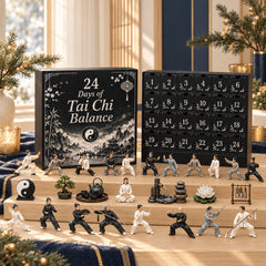 2026 Tai Chi Balance Advent Calendar – 24-Day Holiday Countdown Collectible Figures