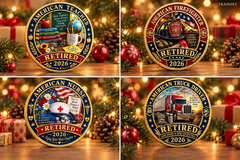 2026 American Hero Retirement Commemorative Coin – Keepsake Gift
