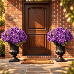 UV-Resistant Artificial Hydrangea Flowers (Set of 5)