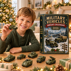 2026 Vehicle Advent Calendar – 24 Days of Acrylic Ornaments & Holiday Keepsakes