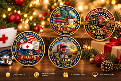2026 American Hero Retirement Commemorative Coin – Keepsake Gift