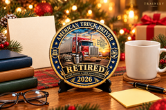 2026 American Hero Retirement Commemorative Coin – Keepsake Gift