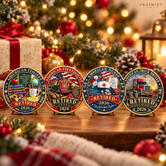 2026 American Hero Retirement Commemorative Coin – Keepsake Gift